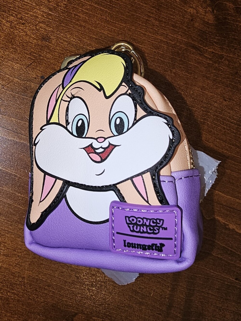 Loungefly Looney Tunes Lola Bunny Cosplay Mystery Mini Backpack Keychain Charm.
